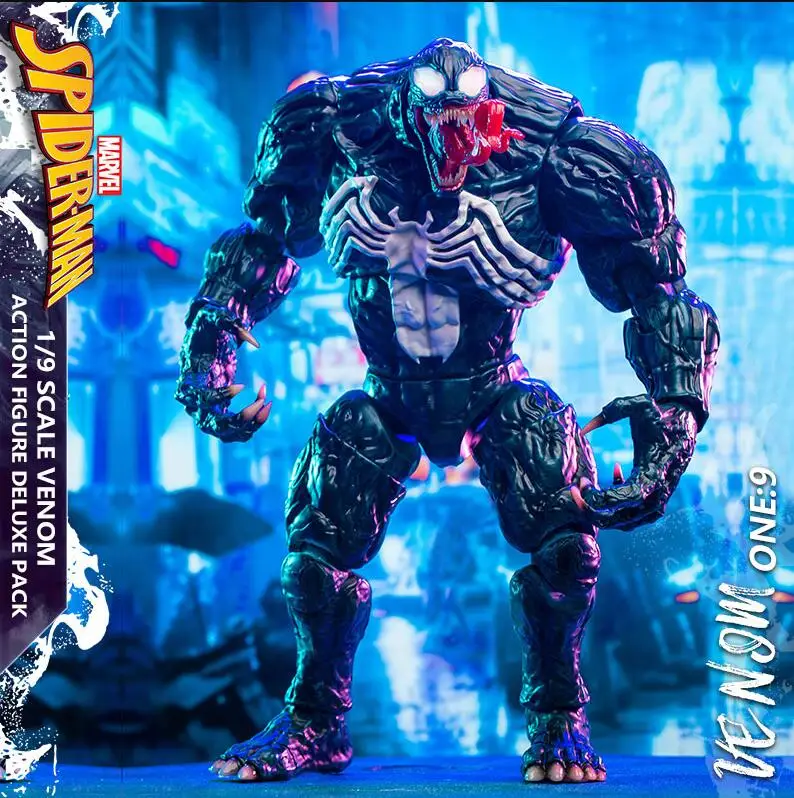 Genuine Venom Articulated 1/9 Action Figures Toys for Children Christmas - £116.59 GBP