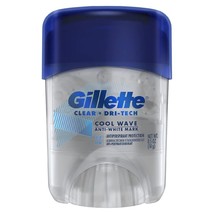 Gillette Gel Antiperspirant Deodorant Cool Wave 72 Hour Protection 0.5 f... - $9.89