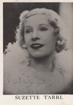 Suzette Tarri Cockney 1930s &amp; WW2 BBC Radio Star Hand Signed Antique Photo - £8.21 GBP