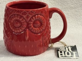 Home Essentials &amp; Beyond Red Owl Mug - £18.66 GBP