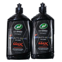 2 Pack Turtle Wax Hybrid Solutions Pro To The Max Wax Graphene Infused 14oz - £28.96 GBP