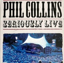 1999 Phil Collins Seriously Live Vintage VHS Concert Rock Pop Music  - £7.47 GBP