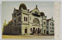 Philadelphia Pa Baptist Temple Broad &amp; Berks Sts 1908 West Chester Postcard S7 - £5.53 GBP