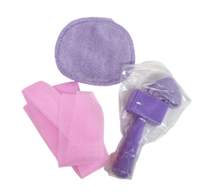 VINTAGE 1989 MATTEL BARBIE DANCE MAGIC KEN 7082 / 7081 ACCESSORIES PURPL... - $8.55