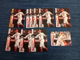 2020 Topps Lot (10) UK Edition Gold Star MC Mini Base Albert Pujols Ange... - $8.33