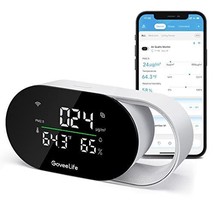 GoveeLife Smart Air Quality Monitor Indoor Air Quality Meter Detects PM2.5 Wi... - £82.25 GBP