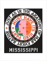 Robert Indiana Mississippi, 1997 - $886.05