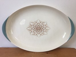 Vintage Royal Doulton England Desert Star Atomic Era 15&quot; Serving Platter Tray - $149.99