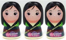 3x Kids 3 in 1 Body Wash, Shampoo &amp; Conditioner Disney Princess Cherry B... - $19.79