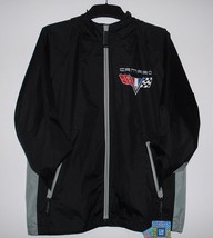 Size M Camaro Racing Raincoat Nylon Windbreaker Jacket With Packing Pouch - £39.95 GBP