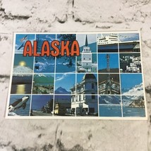 Vintage Collectible Postcard Alaska - The Last Frontier Standard Size Unposted - £3.85 GBP