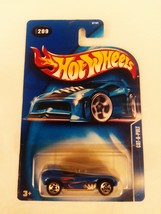 Hot Wheels 2003 #209 Blue Cat-A-Pult 5 Spoke Wheels China Base Mint On Card - £11.95 GBP