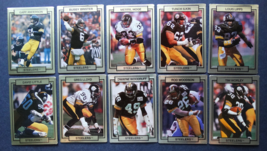 1990 Action Packed Pittsburgh Steelers Team Set of 10 Football Cards - £5.50 GBP