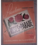 RARE 1965 76TH PASADENA TOURNAMENT OF ROSES PARADE PROGRAM PICTORIAL TRE... - £25.93 GBP