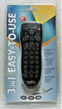 Radio Shack 3 in 1 Easy To Use Universal Remote NIP - £7.46 GBP