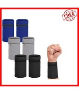 Functional and Stylish 6-Pack Zippered Wrist Wallets for All Sports Acti... - $546.04 MXN