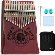 The Unokki 17-Key Kalimba Thumb Piano For Kids And Adults Comes With A Hard - £35.83 GBP