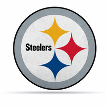 Pittsburgh Steelers Pennant Shape Cut Logo Design - $30.99