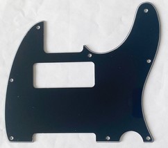 Electric Guitar Pickguard For Fender Tele 8 Hole P90 Style,3 Ply Black - £8.88 GBP
