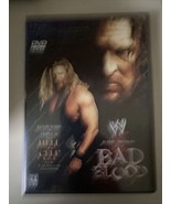 WWE Bad Blood 2003 Ric Flair Triple H Kevin Nash Cage Cell DVD Hurricane... - £7.70 GBP