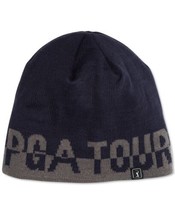 MSRP $24 Pga Tour Unisex Jacquard Beanie Hat Size OSFA - $11.88