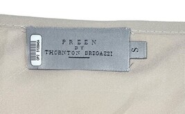 Preen Thornton Bregazzi Slip Dress Beige Silk Size S Adjustable Straps image 7