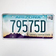 2018 United States Arizona Grand Canyon State Passenger License Plate 79575D - £13.15 GBP