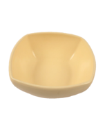 Royal Haeger Square Bottom Bowl 6 Inches 3 Inches Tall Yellow Shallow Pl... - $12.19