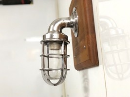 Luz de aplique de pared de mamparo de pasillo de cuello de cisne de... - £57.56 GBP