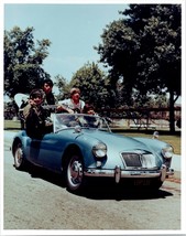 The Monkees vintage 8x10 photo playing guitars seated in MG sports car - £9.42 GBP