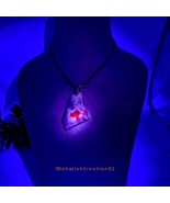 Radiant Tugtupite Pendant Necklace | Fluorescent Gemstone from Greenland  - $600.00