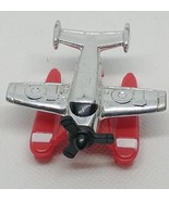 Micro Machines Ocean Flyer LGT Plane Aircraft 1996 Red and Chrome EUC - €6,81 EUR