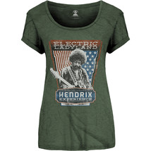Ladies Jimi Hendrix Electric Ladyland Official Tee T-Shirt Womens Girls - £25.11 GBP