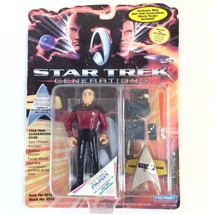 &#39;93 Playmates Star Trek Deep Space Nine Captain Picard Action Figure Star Fleet - £8.34 GBP