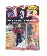 &#39;93 Playmates Star Trek Deep Space Nine Captain Picard Action Figure Sta... - £8.45 GBP
