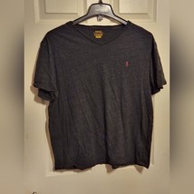 Polo Ralph Lauren Men XL v neck black t-shirt - $4.94