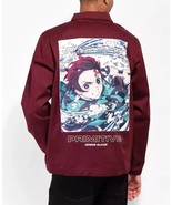 Primitive  Men&#39;s X Demon Slayer Tanjiro Kamado Anime Utility Jacket MEDIUM - $59.39