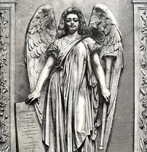 Angel Of The Resurrection 1888 Victorian Religious Art Print Corinthians DWT4A - £26.15 GBP