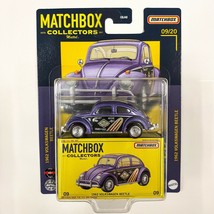 Matchbox Collectors 1962 Volkswagen Beetle VW Bug 09 Mattel True Grip Ti... - $15.15