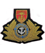 BAHAMAS NAVY OFFICER HAT CAP BADGE NEW HAND EMBROIDERED CP MADE FREE SHI... - $21.78