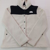 The North Face FA19 Women's Black & White Gemma Fleece Hoodie Coat Jacket Medium image 15