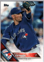 2016 Topps #466 Marco Estrada NM-MT Blue Jays ID:3093 - £1.32 GBP