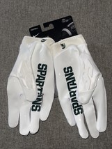Nike Michigan State Spartans Superbad Football Gloves Size XXXL 3XL - £142.18 GBP