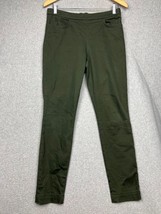J Crew Dannie Womens Pull On Ankle Pants Size 6 Green Mid-Rise Pockets B... - $24.77
