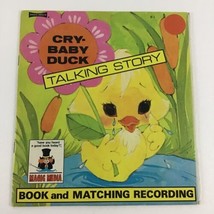 Magic Media Talking Story Cry Baby Duck 33 1/3 RPM Record Storybook Vint... - $19.75