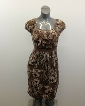RW&amp;CO. Women&#39;s Patterned Dress Size 4 Sleeveless Pleated Front Side Zipper - $7.92