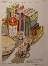 1945 Esquire Advertisement WWII Era Kentucky Tavern Whiskey COURTLEY Toiletries - £8.07 GBP