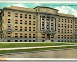 Christian Church Hospital Kansas City Missouri MO UNP WB Postcard J9 - $2.92