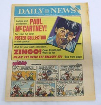 ORIGINAL Vintage June 20 1982 NY Daily News Comics Section Paul McCartney - £39.44 GBP
