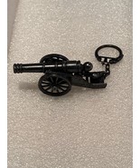 2 3/4&quot; Black Metal Cannon Key Chain *Open/No Used* DTA - €10,32 EUR